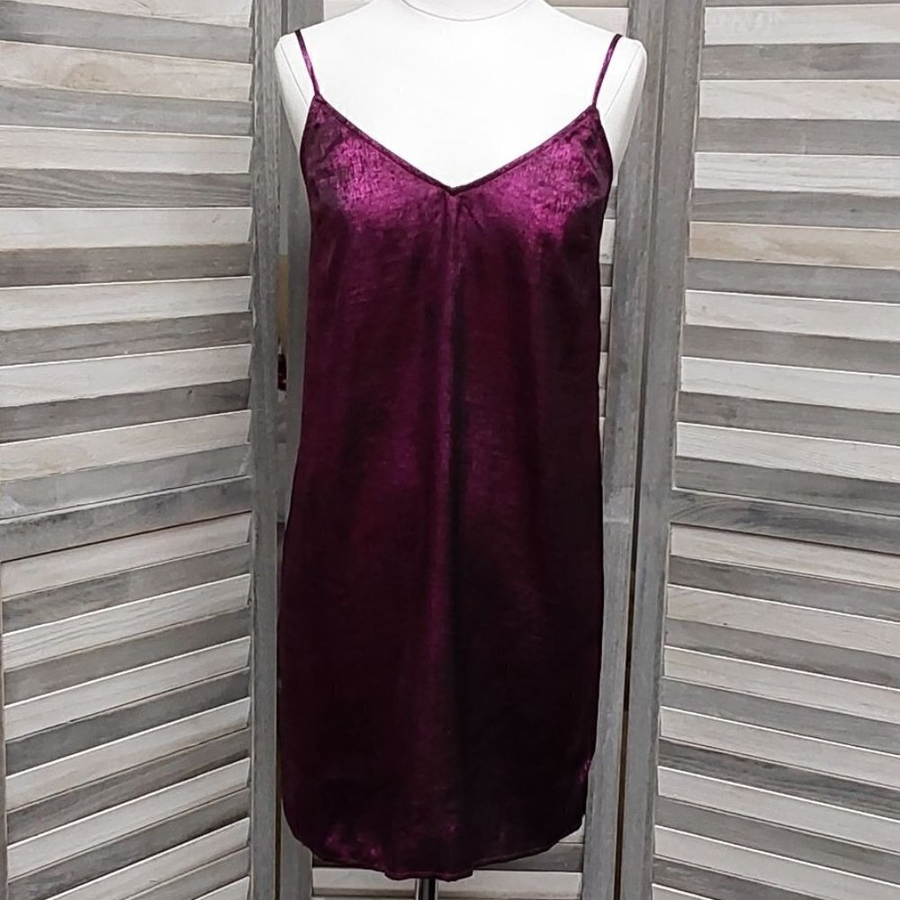 37 - Women's Metallic Slip Dress | A New Day | X Small